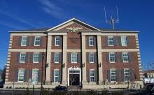 The award-winning Amityville Town Hall